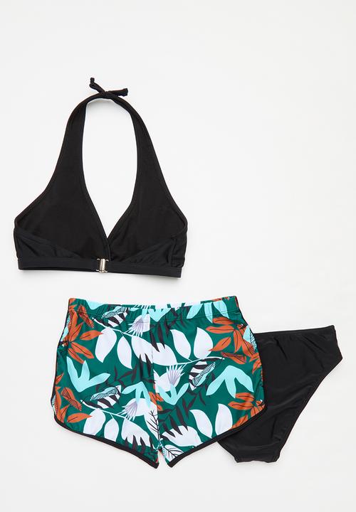 Pop Candy - Girls 3 piece bikini set - multi