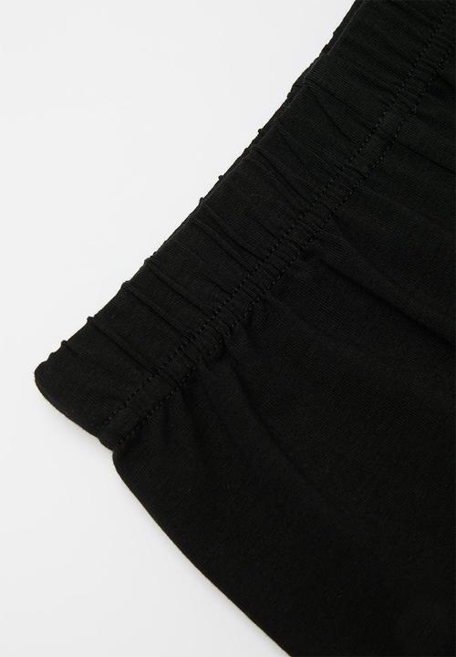 Pop Candy - Tee & short set - black