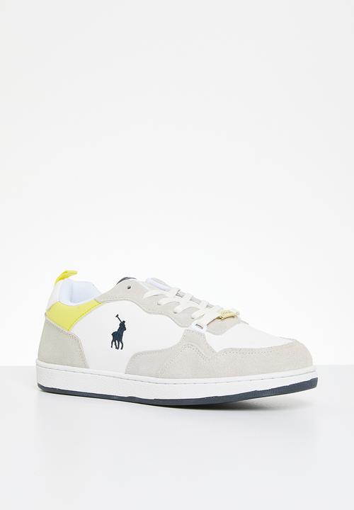POLO - Combo Colour Outsole Sneaker - White