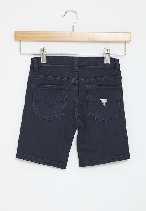 GUESS - Bull denim shorts - smart blue