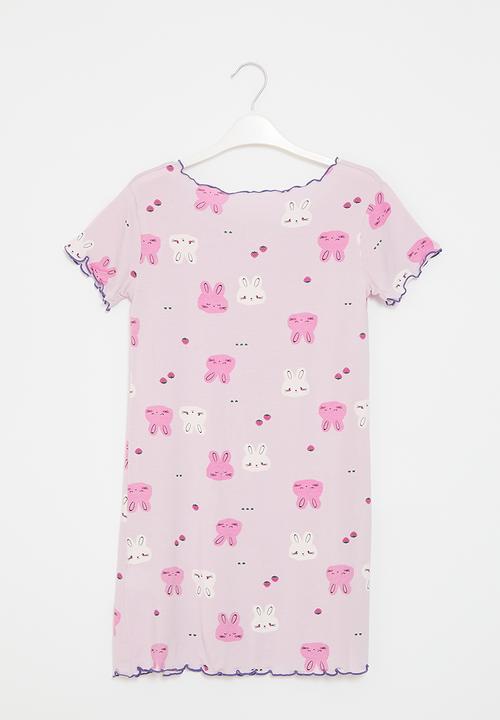 Pop Candy - Aop night dress - pink