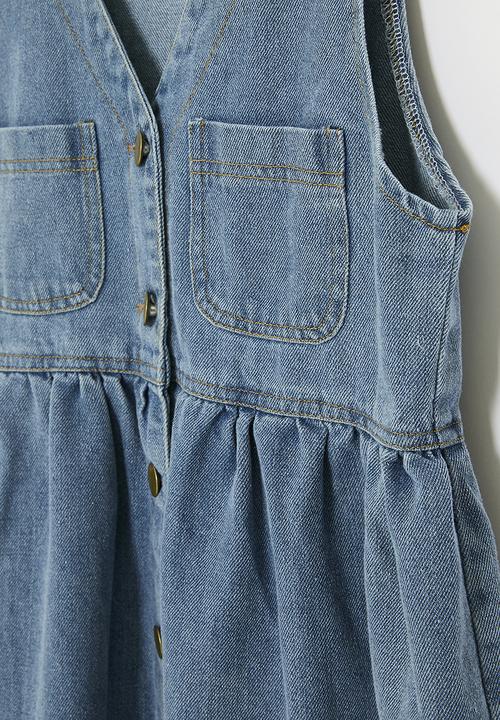 Pop Candy - Denim dress - stone wash