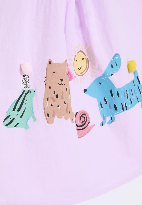 Pop Candy - Printed dress - lilac