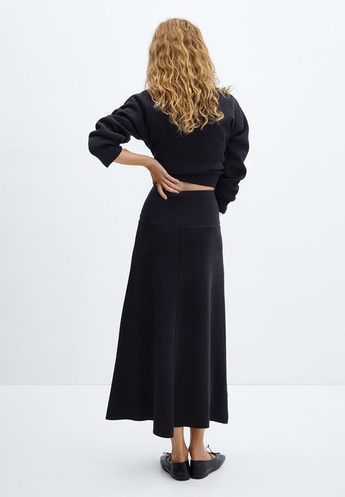 MANGO - Skirt Grechen - Navy