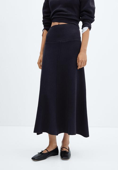 MANGO - Skirt Grechen - Navy
