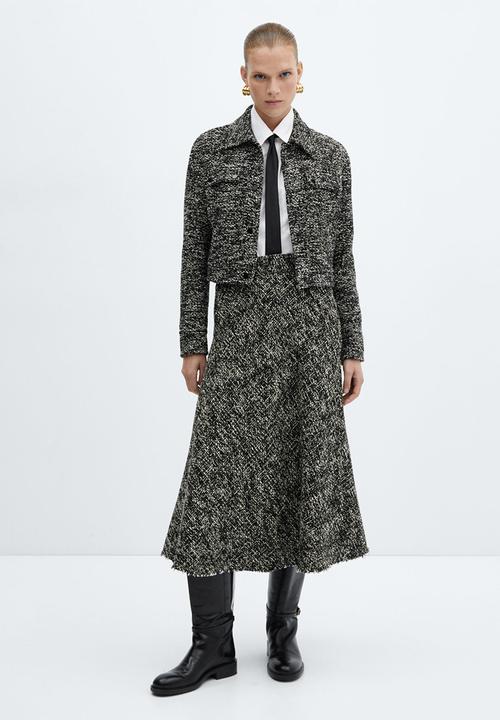 MANGO - Skirt Laurel - Black