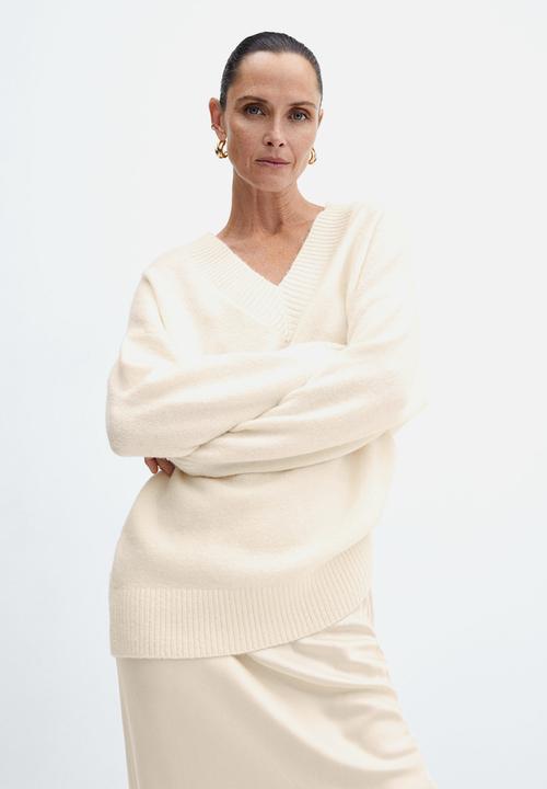 MANGO - Sweater taldorav - light beige