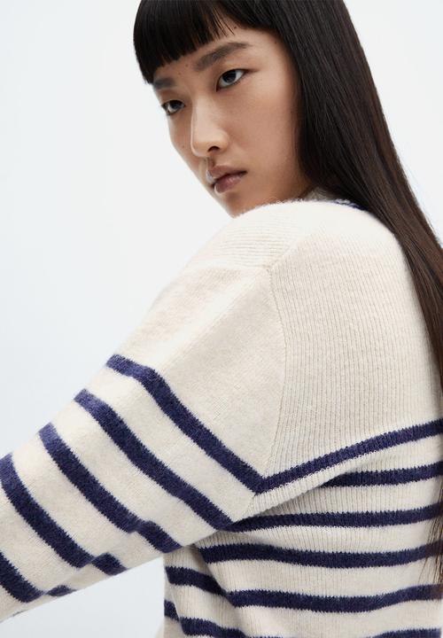MANGO - Sweater mumu - midnight navy