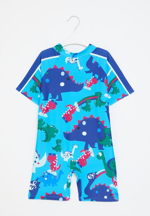 Pop Candy - One piece swimsuit - blue multi