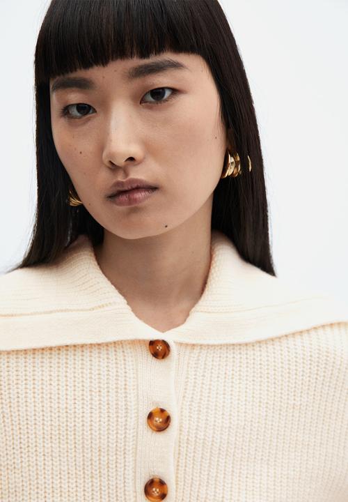MANGO - Sweater lennon - light beige