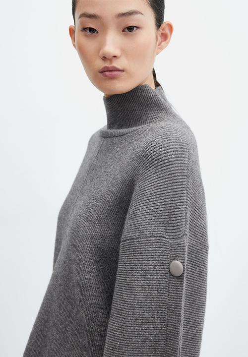 MANGO - Sweater rolling - grey