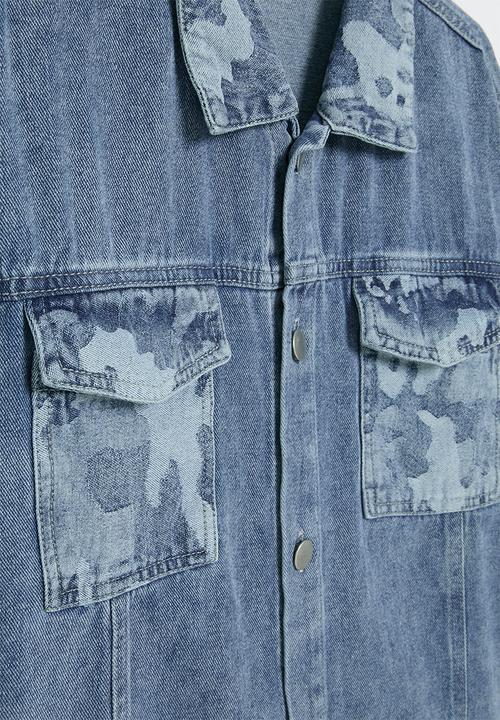 Pop Candy - Denim jacket - camo