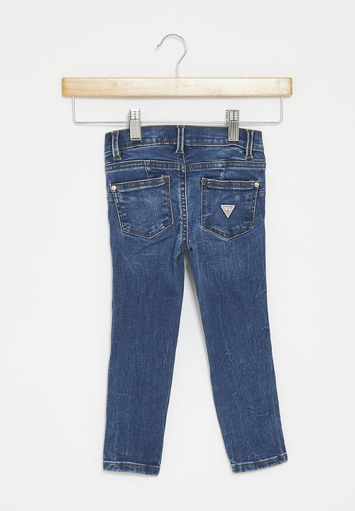 GUESS - Stretch denim skinny pants - core mid wash