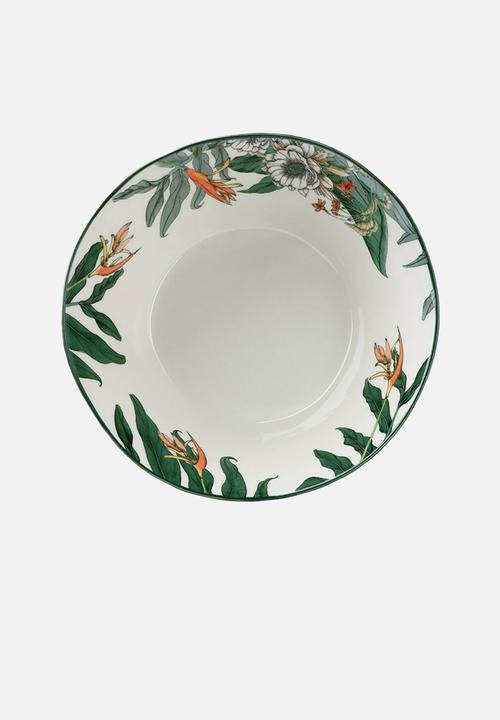 Maxwell & Williams - Night Garden Round Serving Bowl - Green