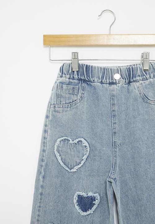 Pop Candy - Wide leg jeans - light blue