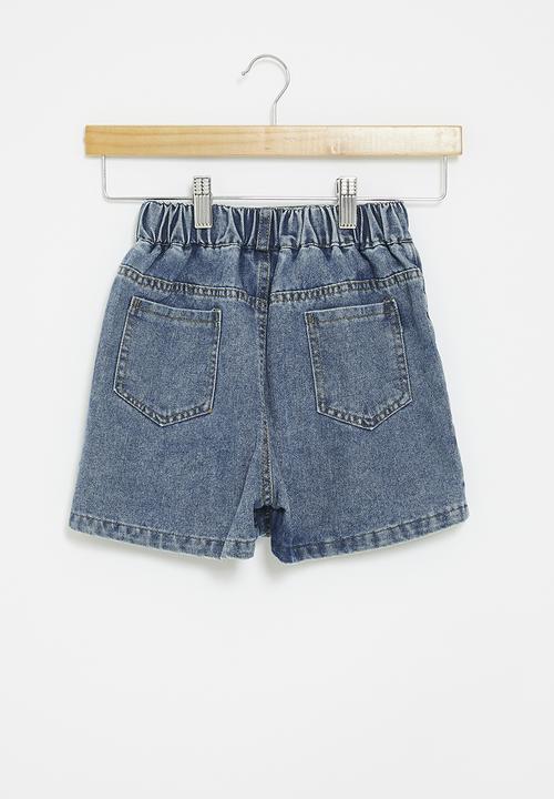 Pop Candy - Denim skirt - stonewash
