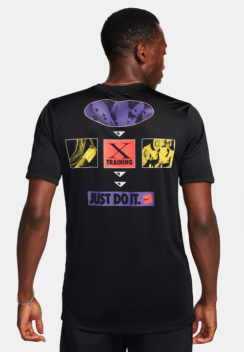 Nike - Dri-FIT  Fitness cross training t-shirt- black 