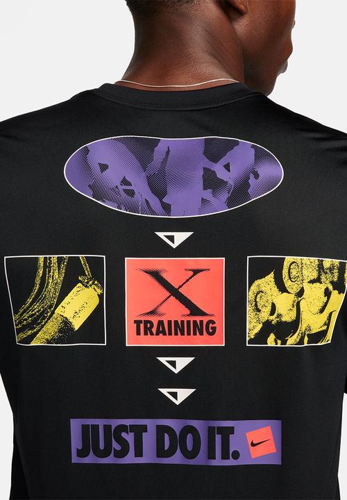 Nike - Dri-FIT  Fitness cross training t-shirt- black 