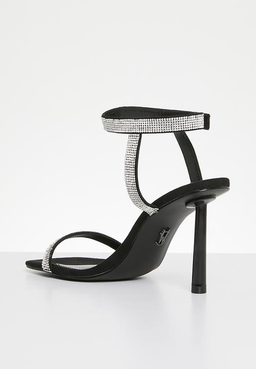 Steve Madden - Elitist stiletto sandal - black & silver