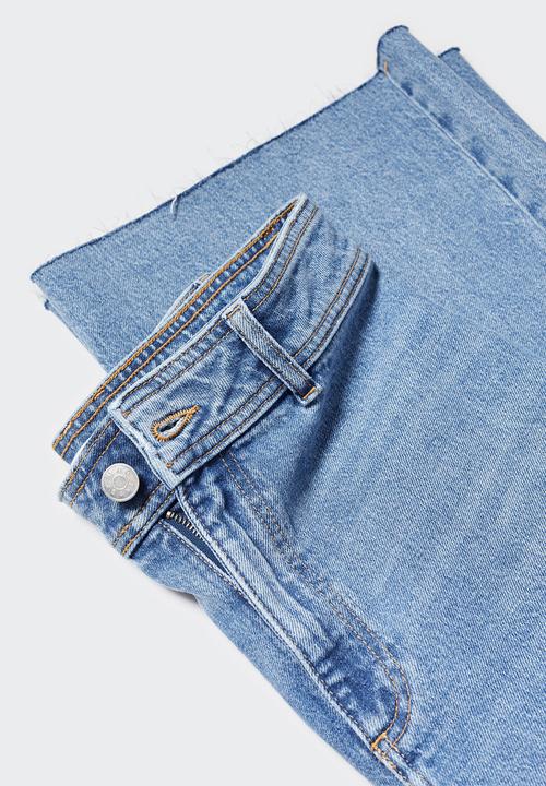 MANGO - Plus jeans catherin - open blue