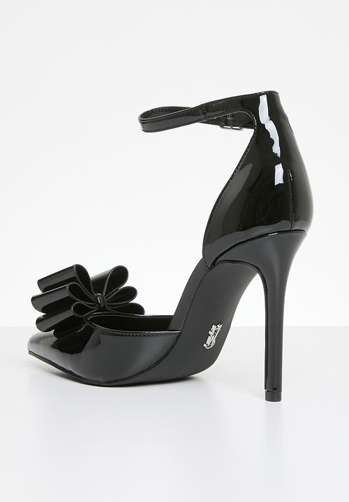 Steve Madden - Kallie ankle strap stiletto - black