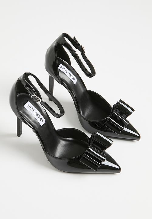 Steve Madden - Kallie ankle strap stiletto - black
