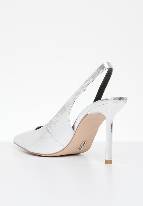 Steve Madden - Soiree slingback court - silver 
