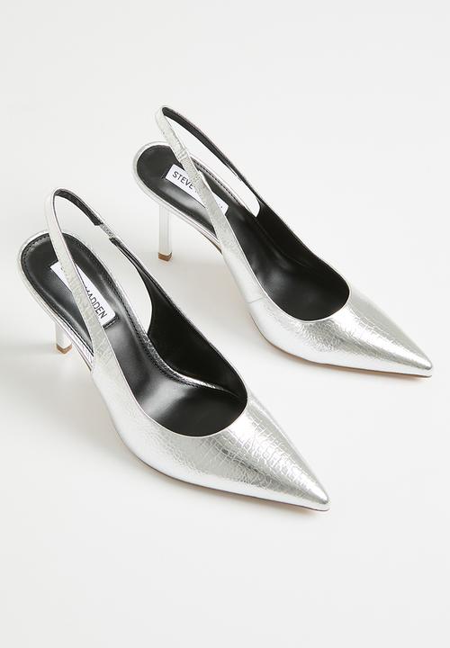 Steve Madden - Soiree slingback court - silver 