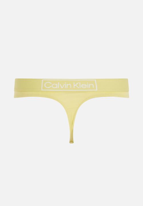 Calvin Klein - Thong - celery sprig