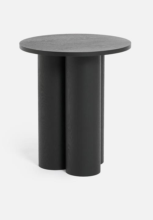 Sixth Floor - Sadie tubular side table - black