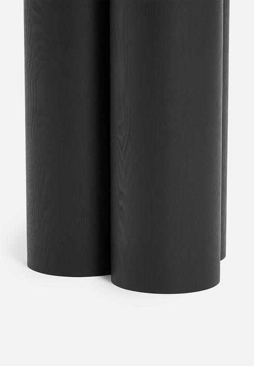 Sixth Floor - Sadie tubular side table - black