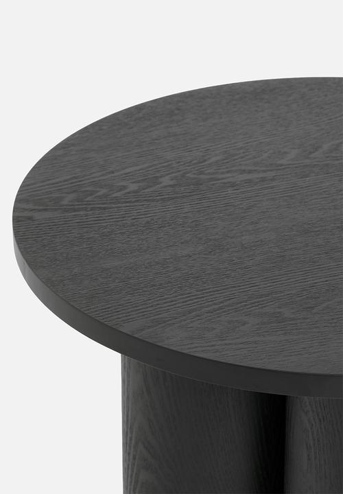 Sixth Floor - Sadie tubular side table - black