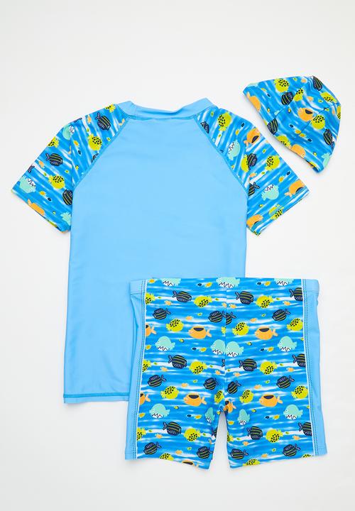 Pop Candy - 3 piece swimsuit - blue