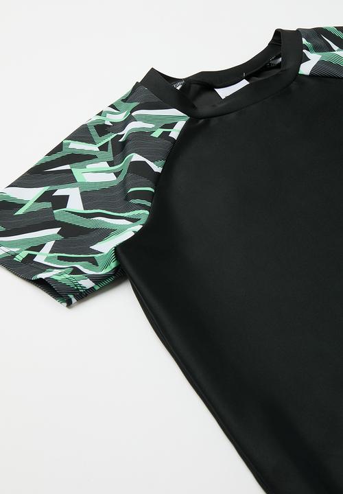 Pop Candy - 2 Piece swim set - green & black