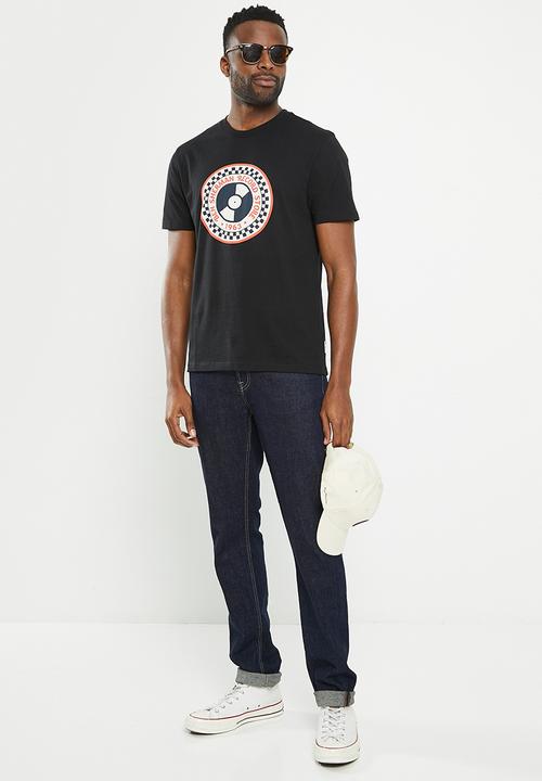 Ben Sherman - Record shop tee-shirt - black