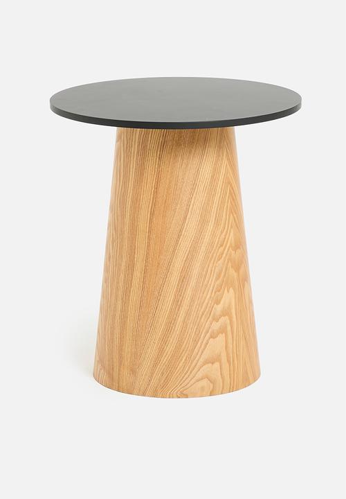 Sixth Floor - Charlotte 2 in 1 side table with removable tray - natural