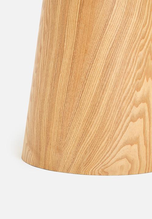 Sixth Floor - Charlotte 2 in 1 side table with removable tray - natural