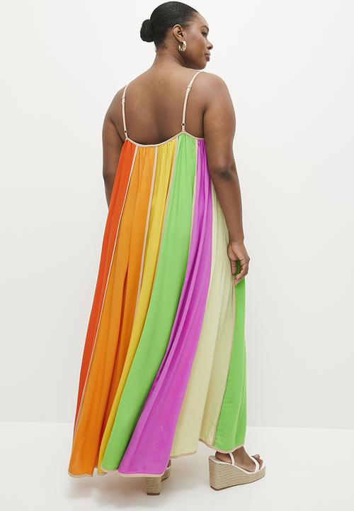 Me&B - Plus Carnival Sundress - Multi