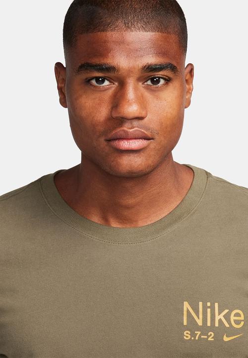 Nike - Nike df tee dye ho23 - cargo khaki 
