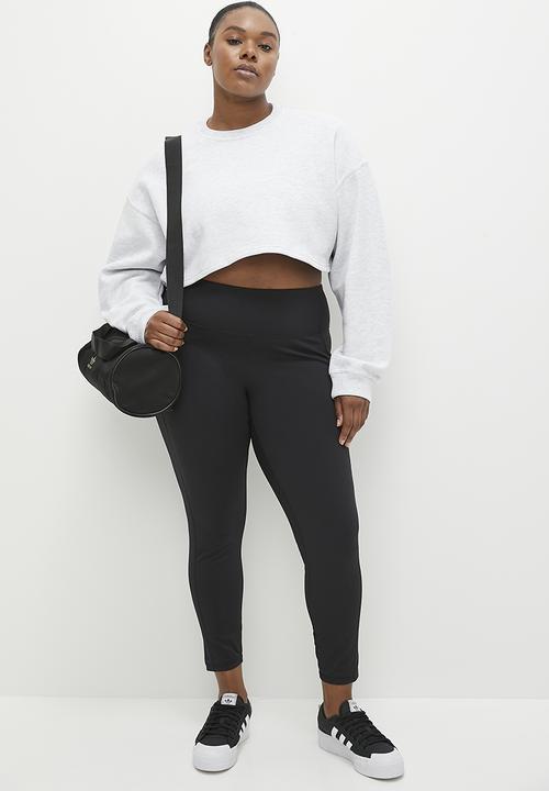 Cotton On - Plus Plush Cropped Shrug - Cloudy Grey Marle