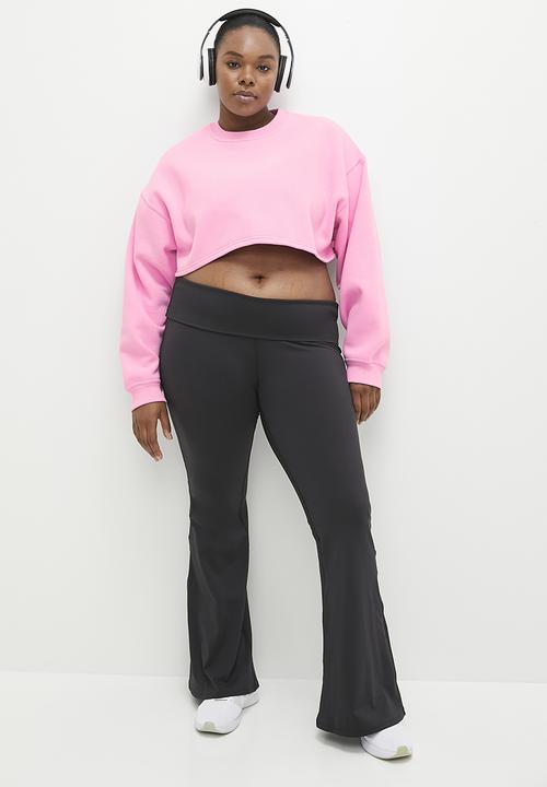 Cotton On - Plus Plush Cropped Shrug - Pink Fizz