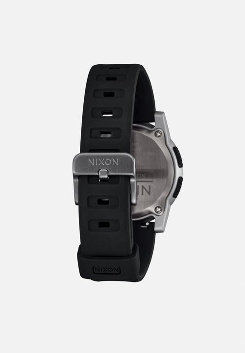 Nixon - Disk digital watch - black/silver