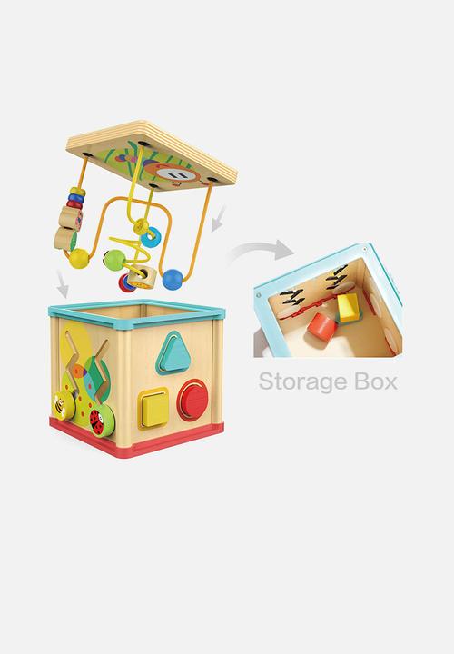Greenbean Learning - Garden 5 in 1 activity cube - multi