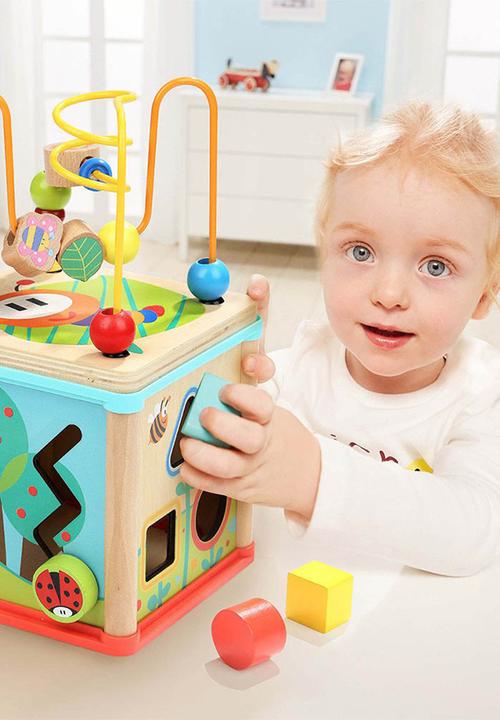 Greenbean Learning - Garden 5 in 1 activity cube - multi