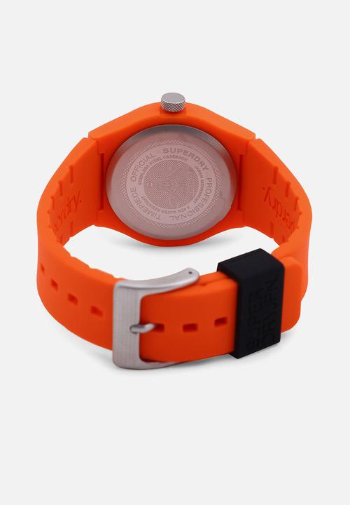 Superdry. - Urban original silicone strap - orange