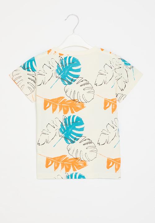 Pop Candy - Printed tee - beige