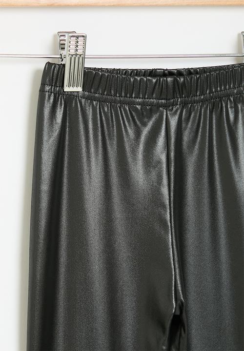 Pop Candy - Pleather leggings - black
