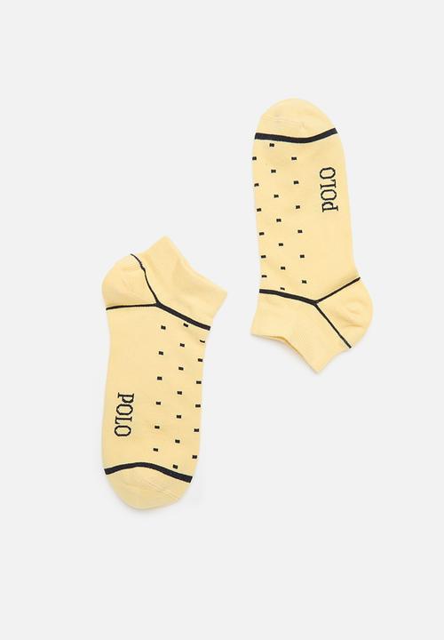 POLO - Trainer ankle sock - yellow