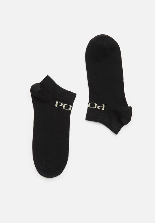 POLO - Trainer ankle sock - Black
