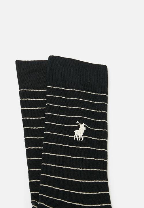 POLO - Striped Socks - Black